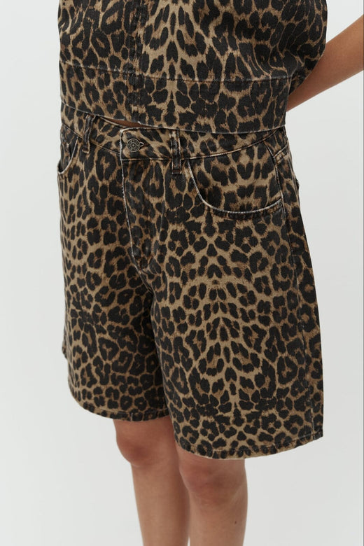 MbyM - Talina-M 64331157 - V56 - Leopard Mist Shorts 