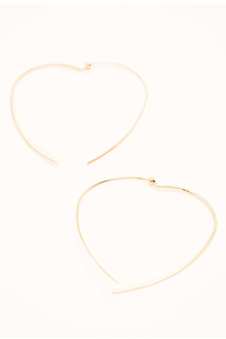 Mellow Moon - Hoop Earrings Aona Bs1493e0580 - Forgyldt