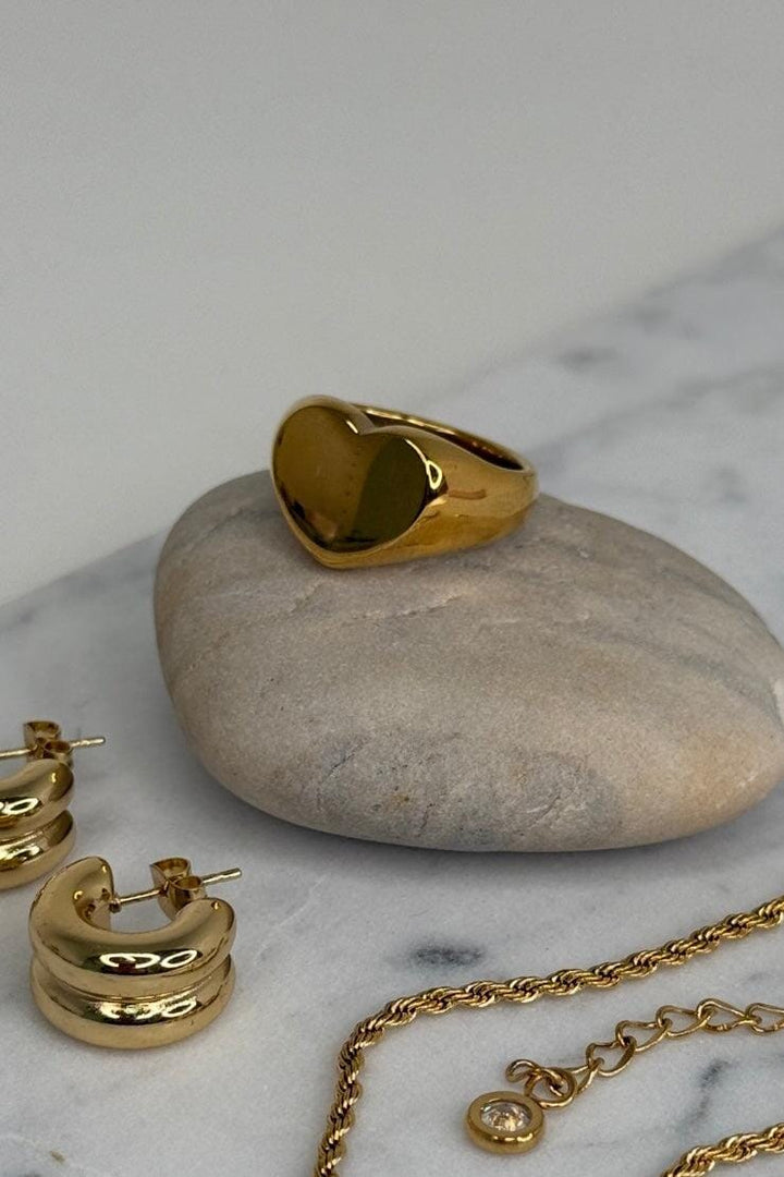 Mellow Moon - Liv Ring - Forgyldt Ringe 
