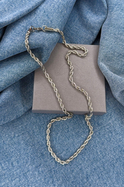 Mellow Moon - Majken Halskæde - Forsølvet Halskæder 