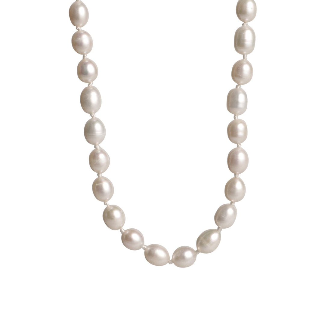 Mellow Moon - Perle Halskæde - Forgyldt