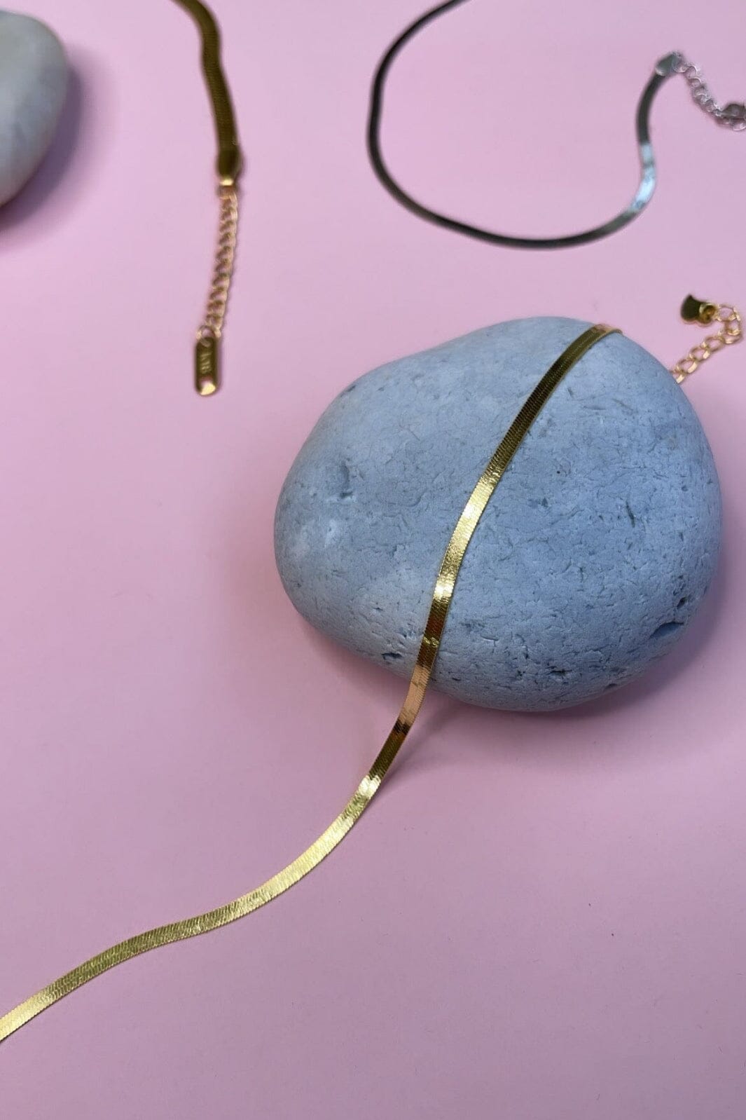 Mellow Moon - Slangearmbånd Small - Forgyldt