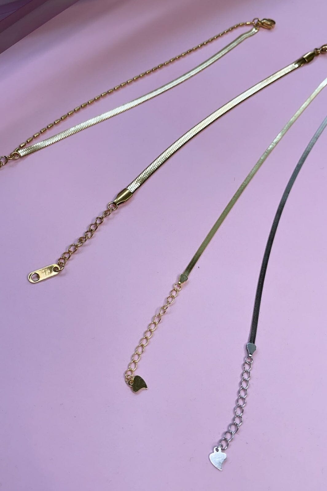 Mellow Moon - Slangearmbånd Small - Forgyldt