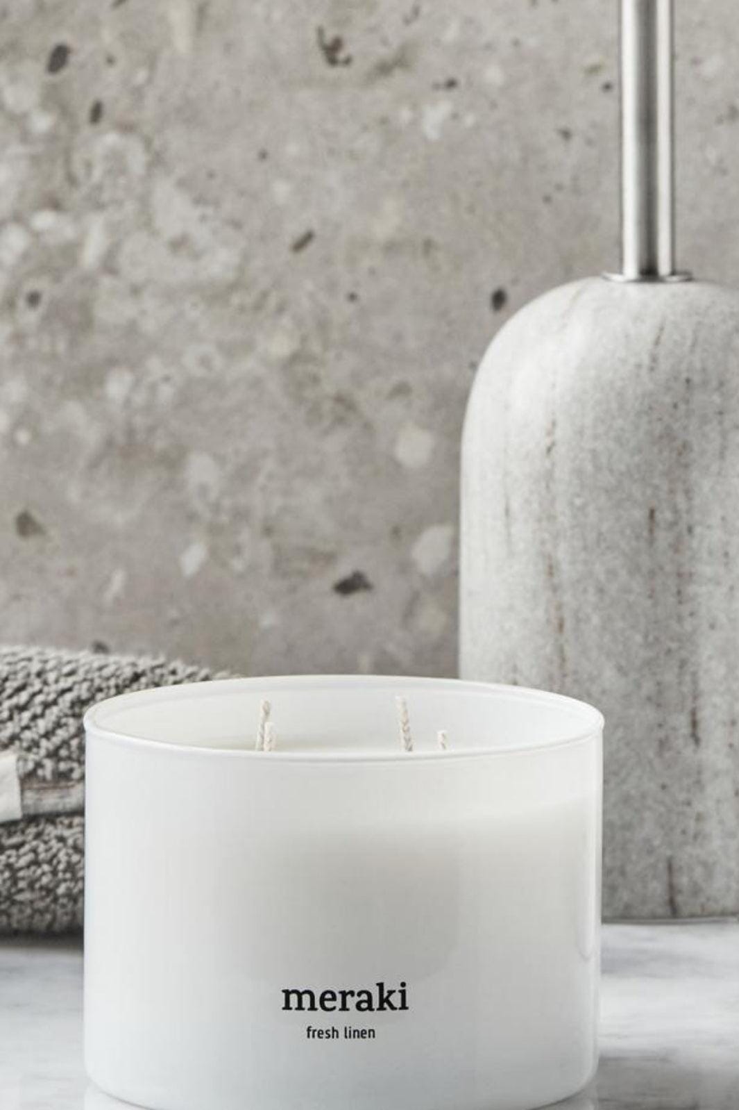 Meraki - Duftlys, Fresh linen
