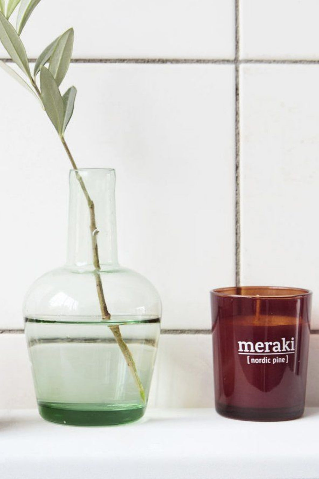 Meraki - Duftlys - Nordisk Fyrretræ