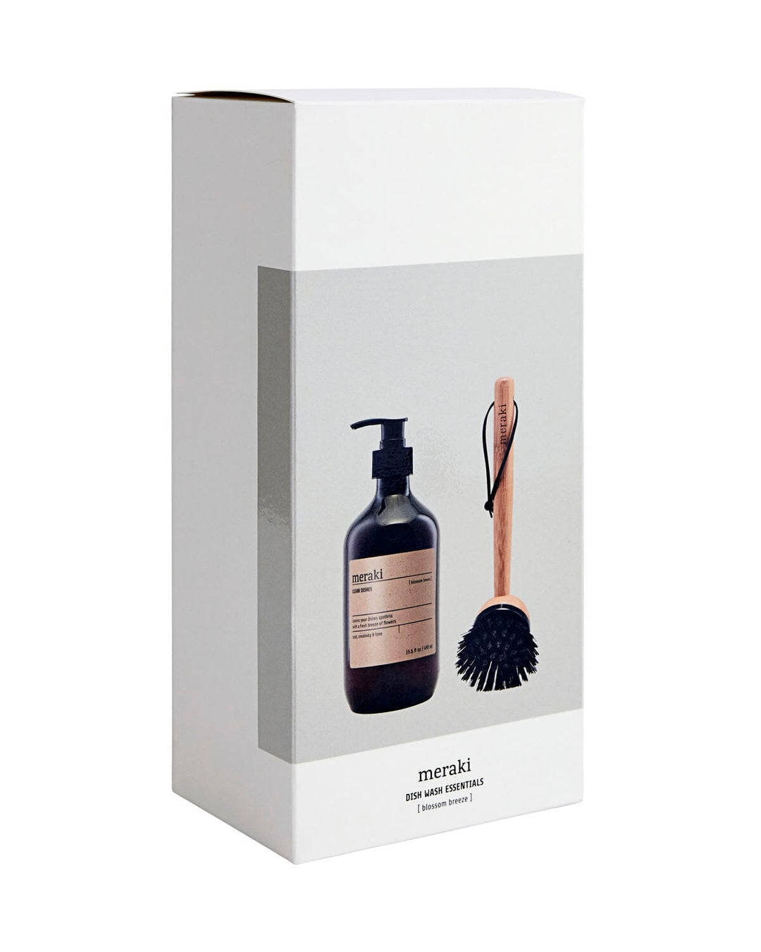Meraki - Gift box - Blossom breeze - Dish wash essentials - White