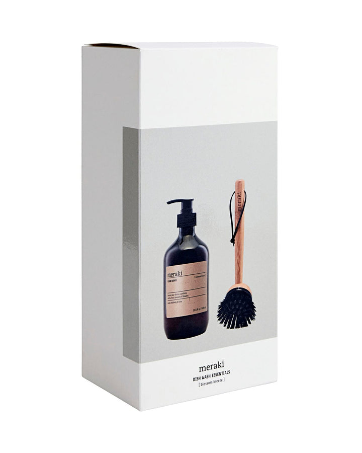 Meraki - Gift box - Blossom breeze - Dish wash essentials - White