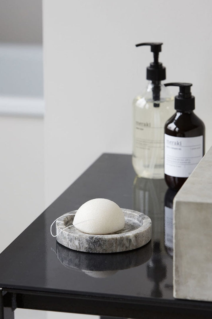 Meraki - Konjac sponge - White