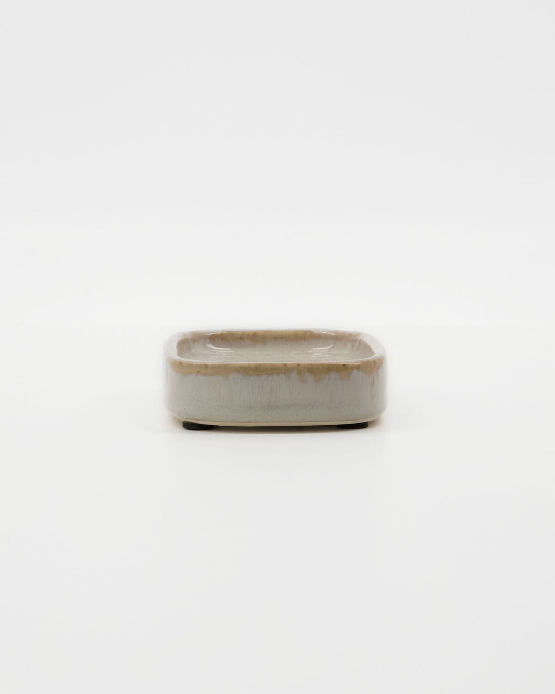 Meraki - Sæbeholder, Datura, Shellish grey - l: 12 cm, w: 8 cm, h: 2.5 cm