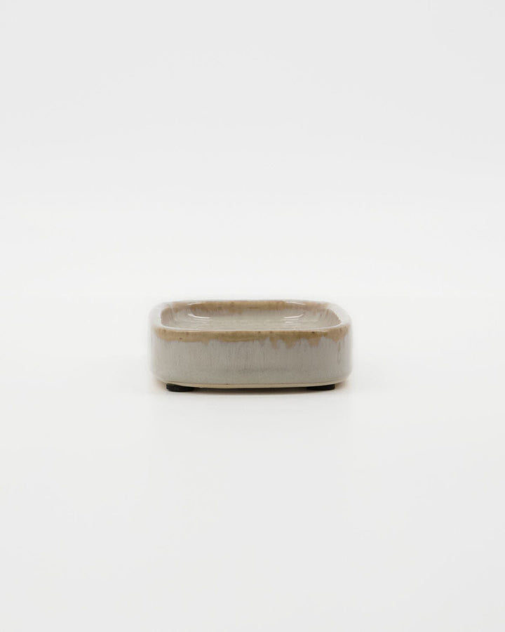 Meraki - Sæbeholder, Datura, Shellish grey - l: 12 cm, w: 8 cm, h: 2.5 cm