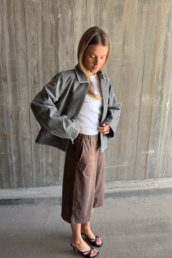 Modström - Britneymd Long Shorts 59230 - 5584 - Chocolate Chip Shorts 