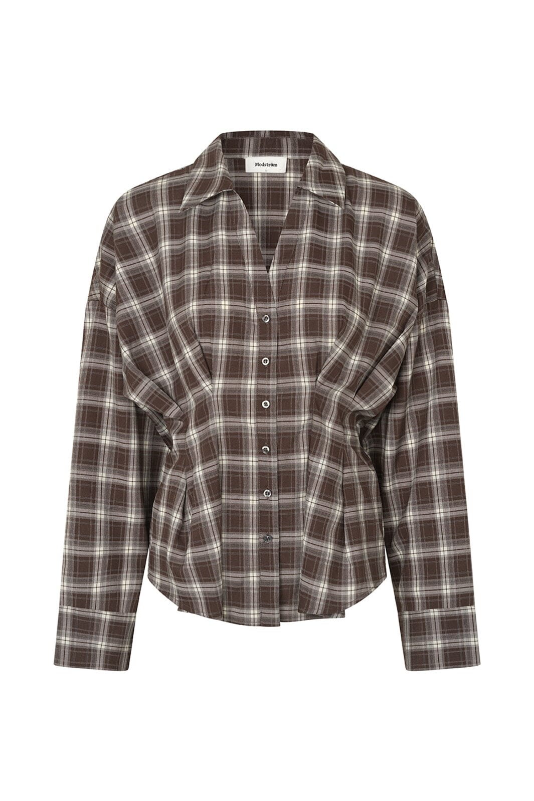 Modström - Erikamd Shirt 59579 - 11641 - Brown Check