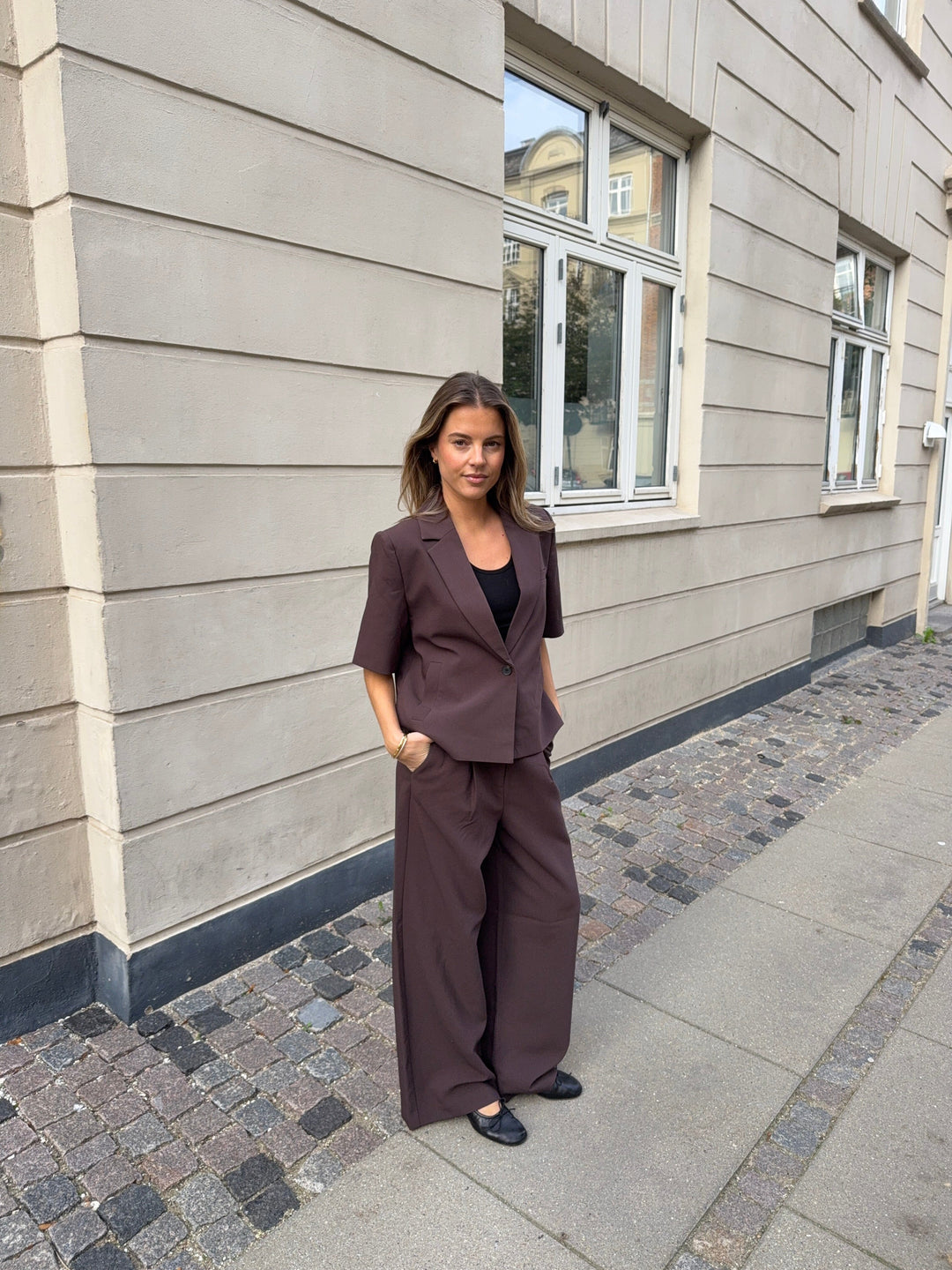 Modström - Gale Pants 55497 - 05508 - Seal Brown Bukser 