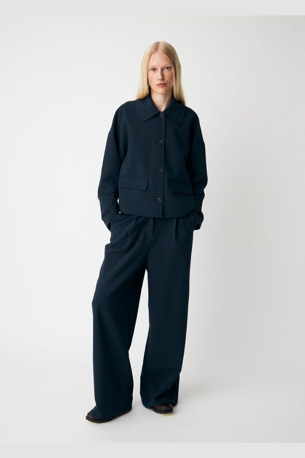 Modström - Galemd Boxy Blazer 59624 - 03475 - Midnight Blue