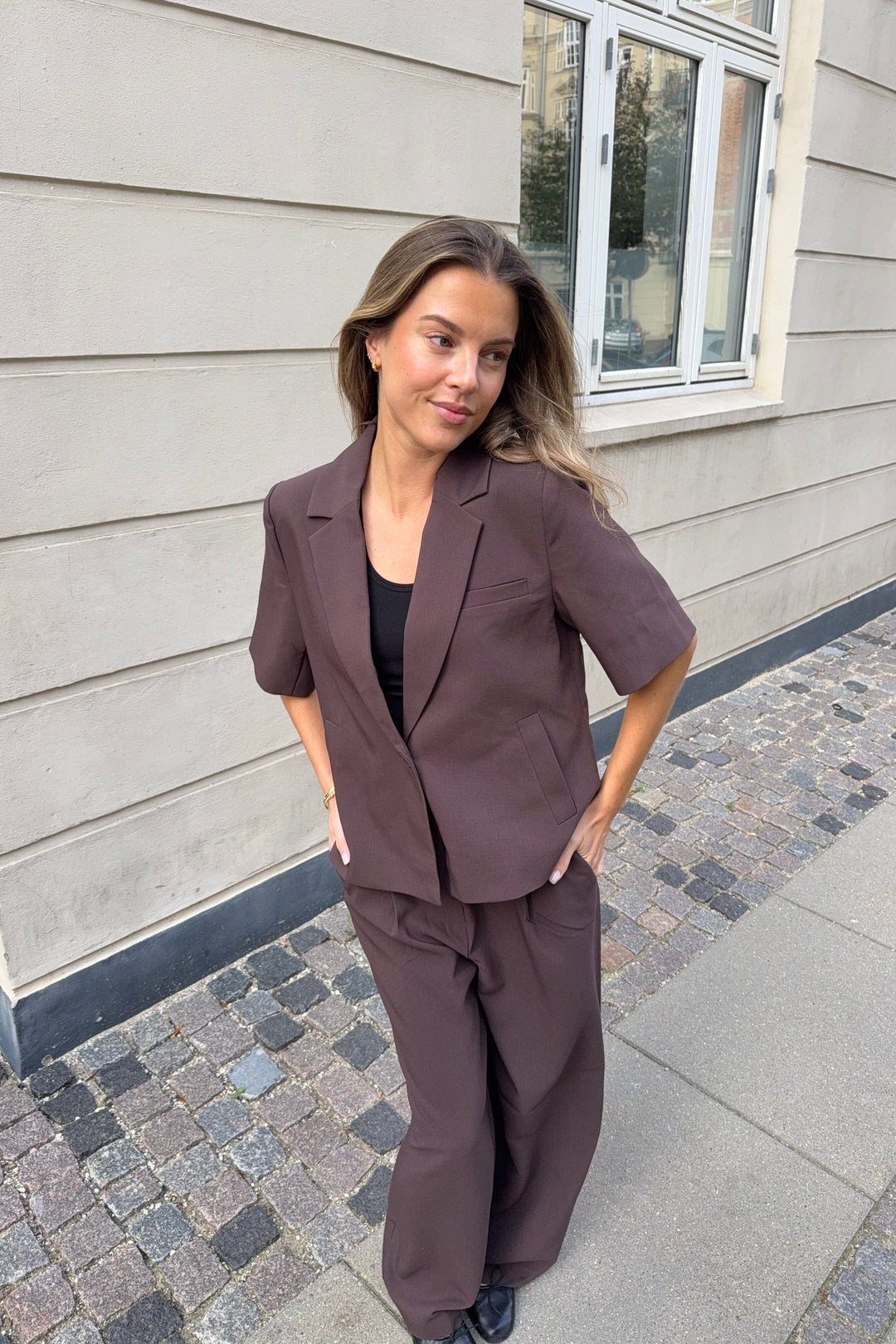 Modström - Galemd Ss Blazer 59445 - 05508 - Seal Brown Blazere 