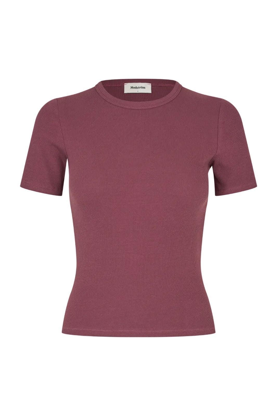 Modström - Igormd Short T-Shirt 58544 - 8854 - Wineberry T-shirts 