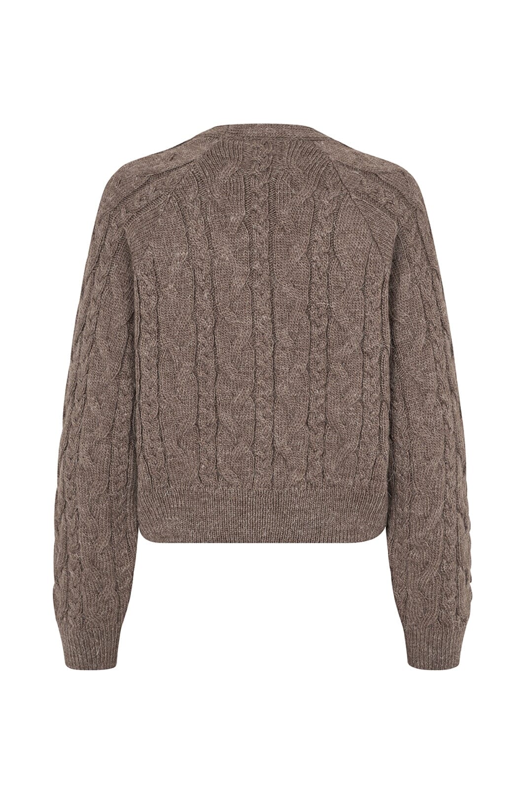 Modström - Kurtismd V-Neck Cardigan 59555 - 05584 - Chocolate Chip