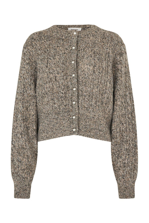 Modström - Pammiemd Cardigan 58633 - 12040 - Brown Speckle Melange Cardigans 