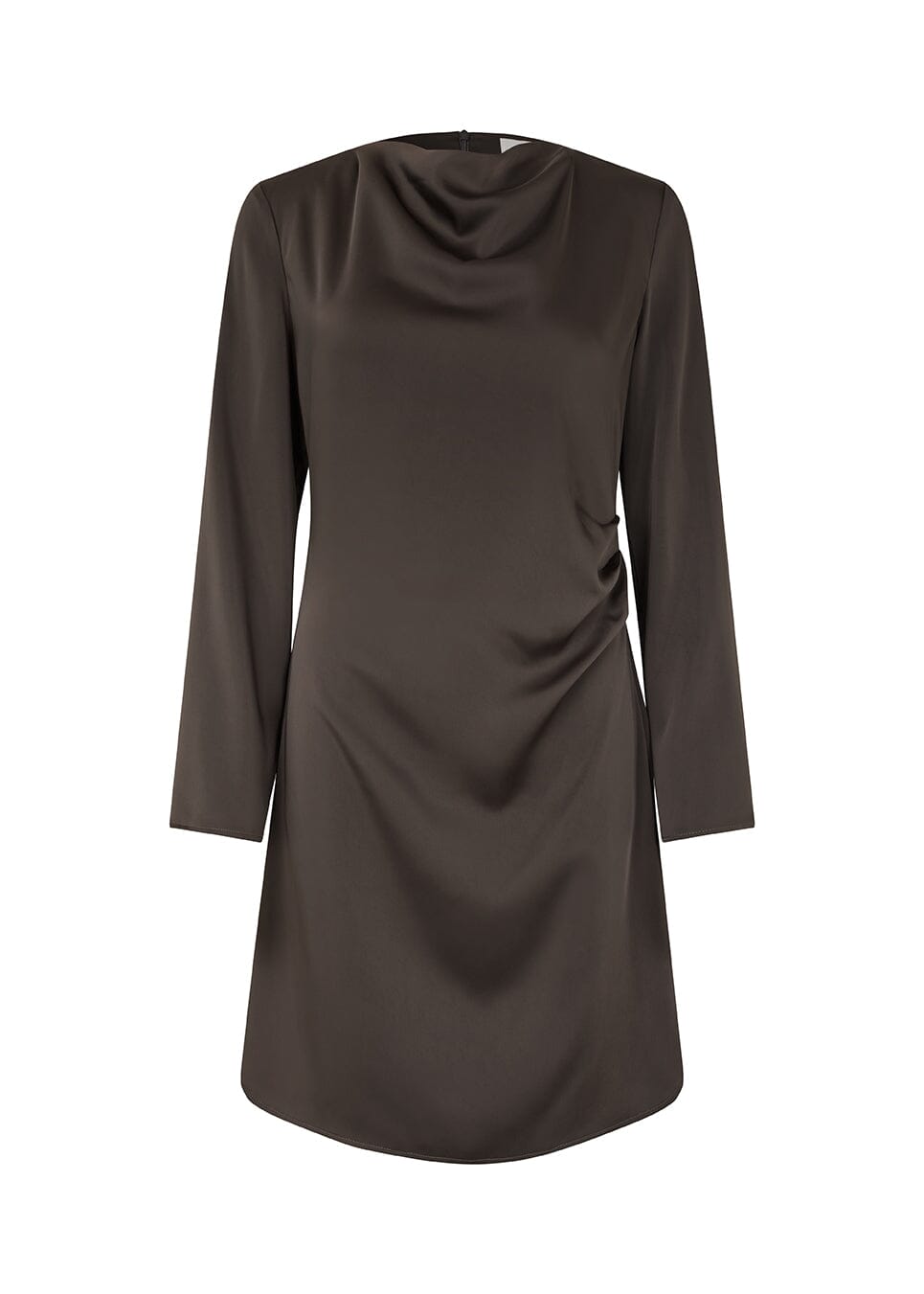 Modström - Tailormd Ls Short Dress 59089 - 5508 - Seal Brown