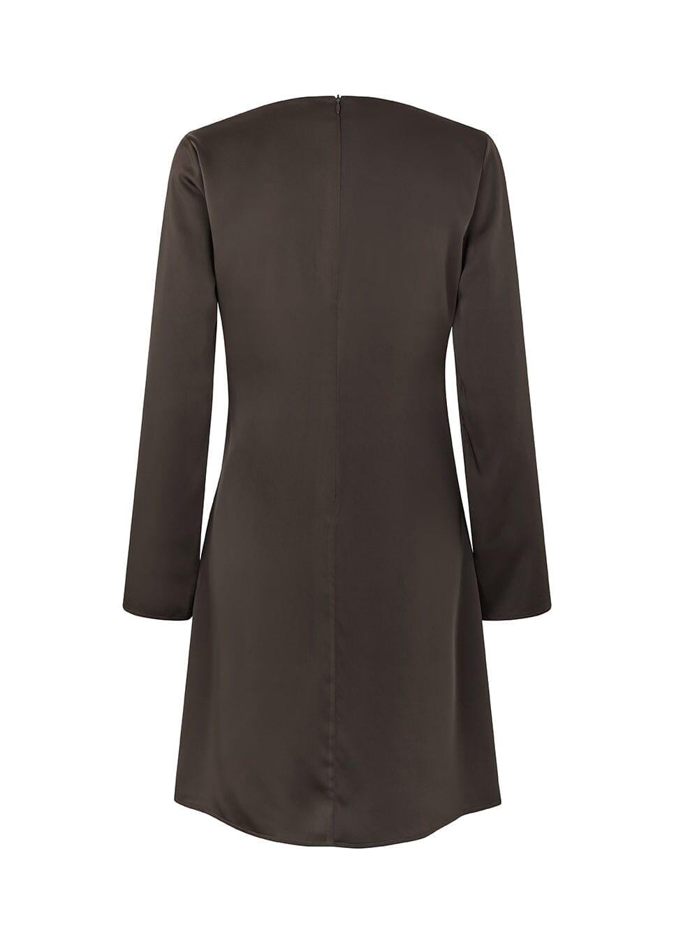 Modström - Tailormd Ls Short Dress 59089 - 5508 - Seal Brown
