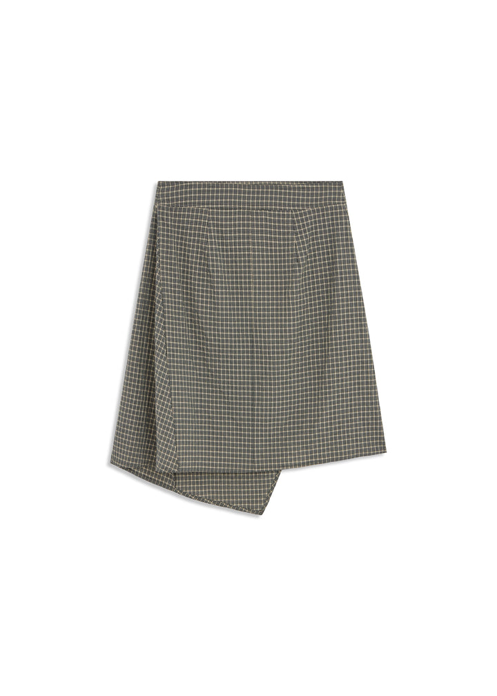 ModströM - Tikkamd Skirt 59969 - 13071 - Bristol Black Check Nederdele 