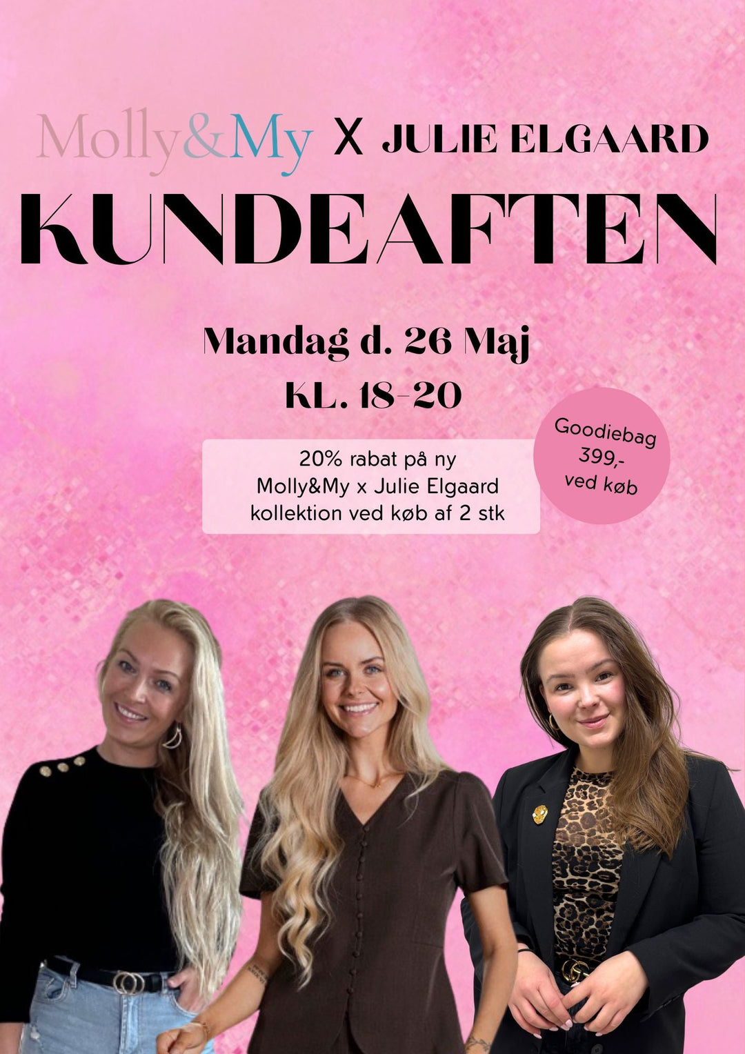 Molly&My - Billet Event - Molly&My x Julie Elgaard kundeaften Billetter 