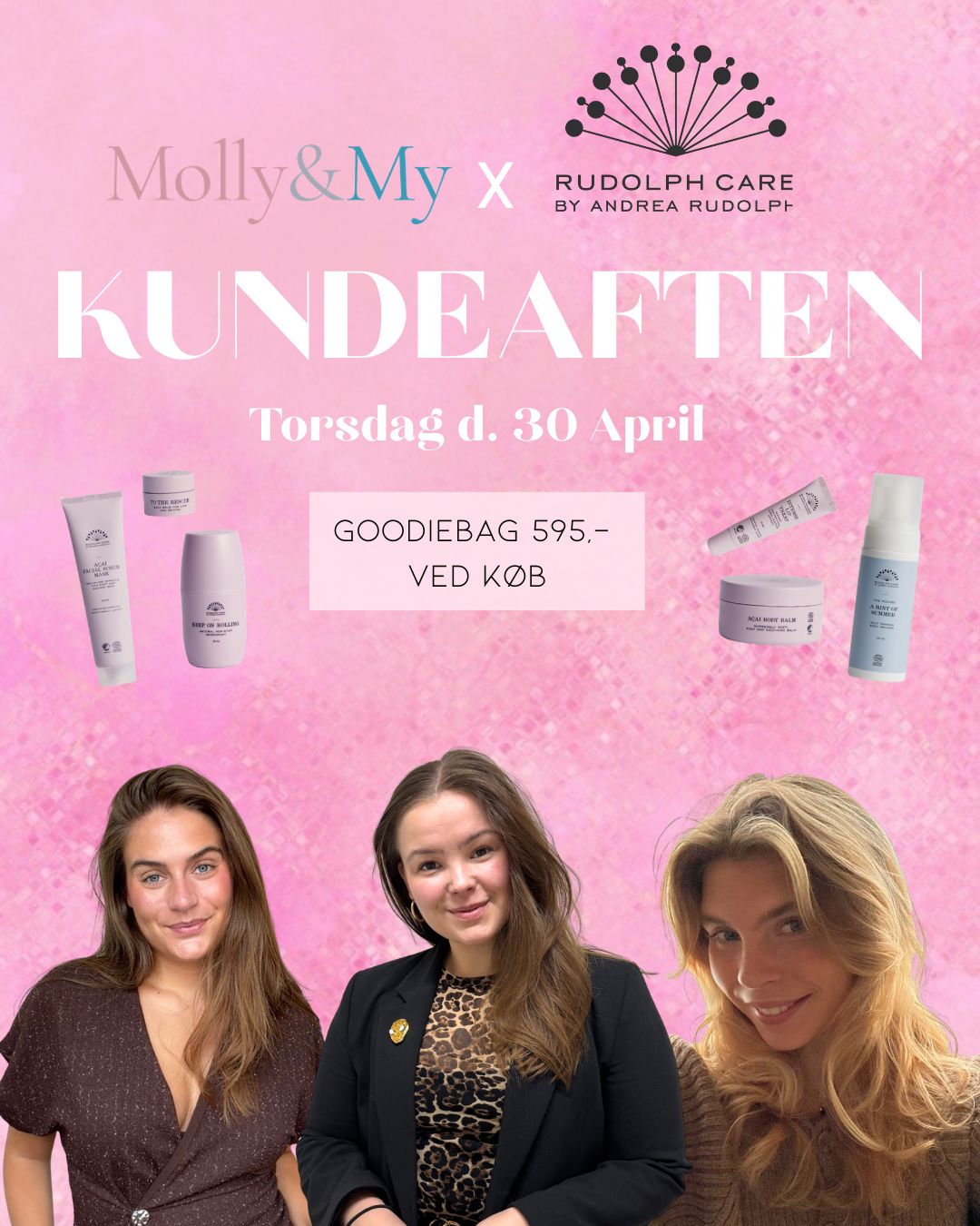 Molly&My - Billet Event - Molly&My x Rudolph Care Billetter 