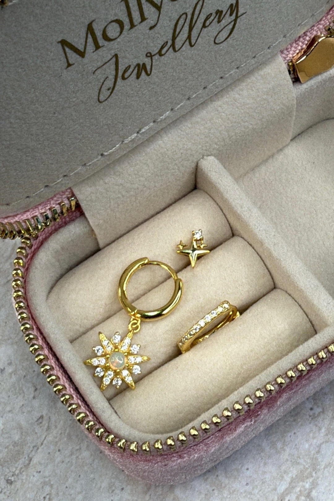 Molly&My Jewellery - Frøsø - Forgyldt Sølv 