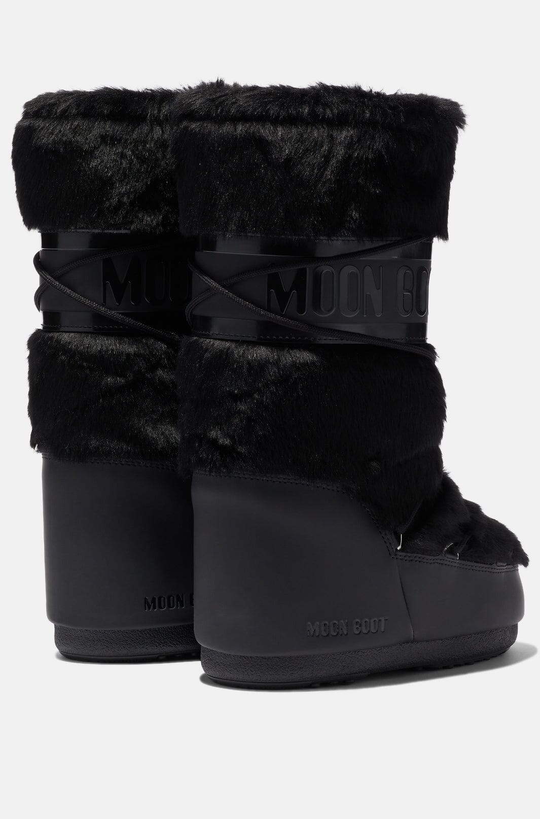 Moon Boot - Mb Icon Faux Fur - N001 Black