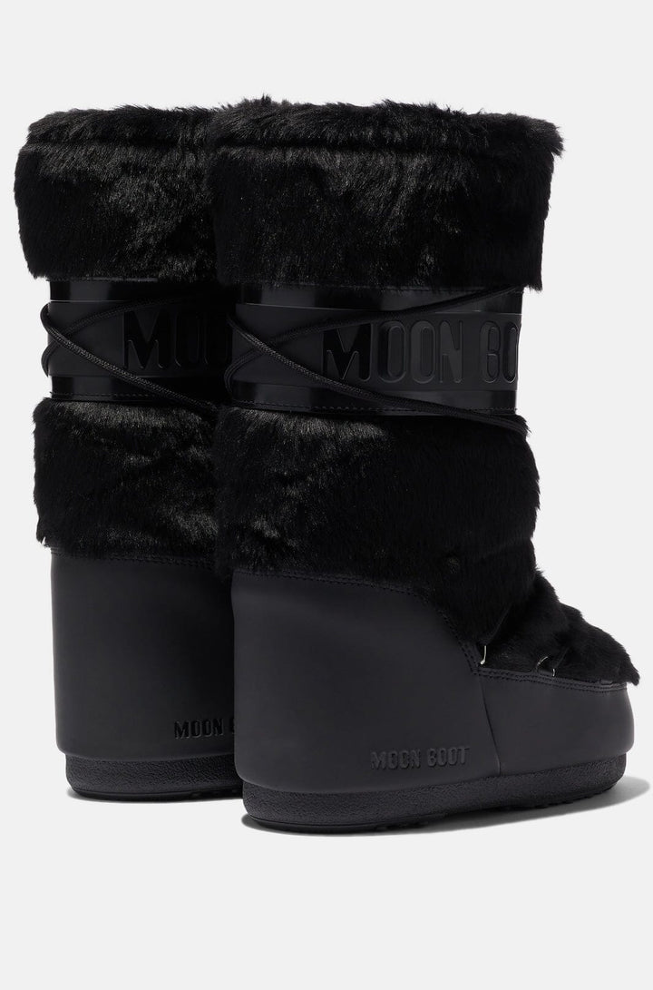 Moon Boot - Mb Icon Faux Fur - N001 Black