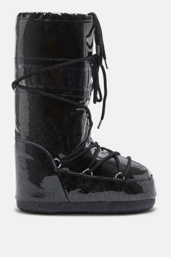 Moon Boot - Mb Icon Glitter - N001 Black