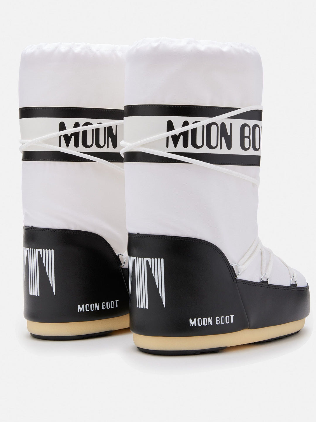 Moon Boot - Mb Icon Nylon - Na02 Black/white