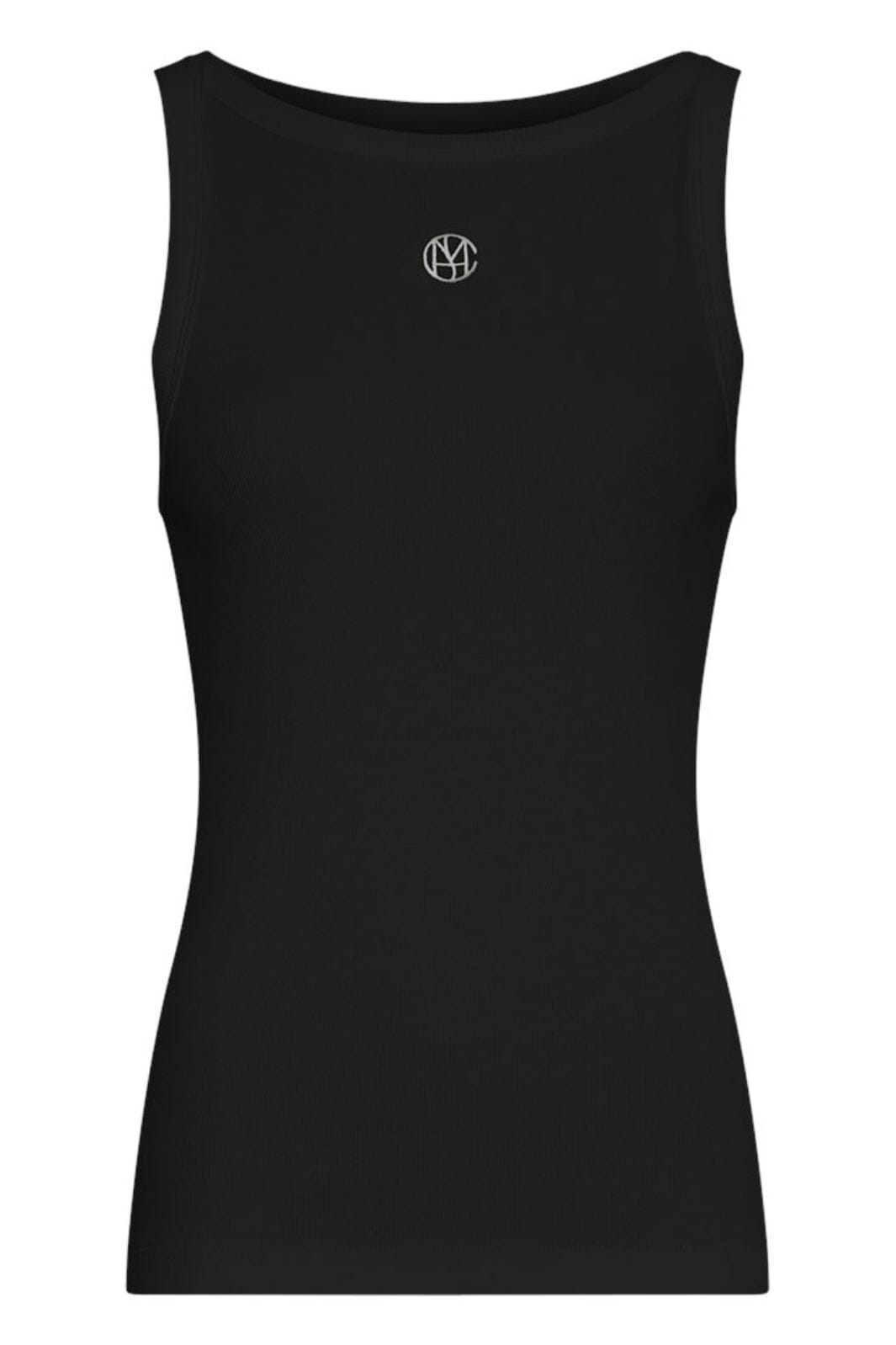 Moss Copenhagen - Mschgubbe Rasmia Icon Sl Top 19159 - Black B White