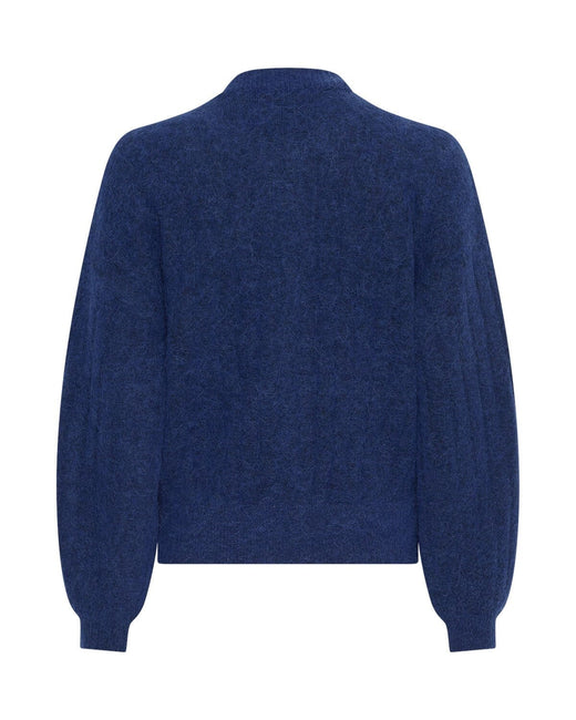 Moss Copenhagen - Mschjin Nenaya Zip Cardigan 19305 - Sodalite Blue Cardigans 