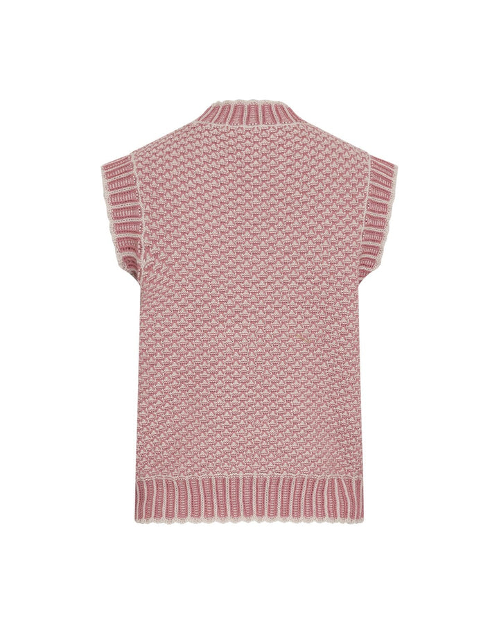 MSCH Copenhagen - Mschpilla Vest 18832 - Oatmeal F Rose Veste 