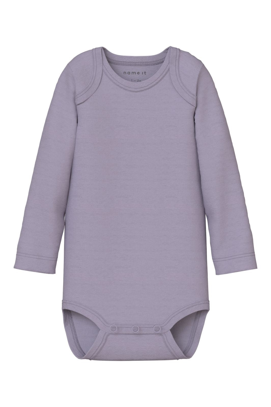 Name It - Nbfbody Ls Deer - 4979482 Lilac Marble W/ Jet Stream + Lavender Gray