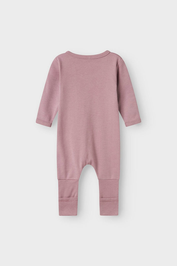 Name It - Nbfnightsuit Zip Ff Pink Bow - 4737074 Barely Pink