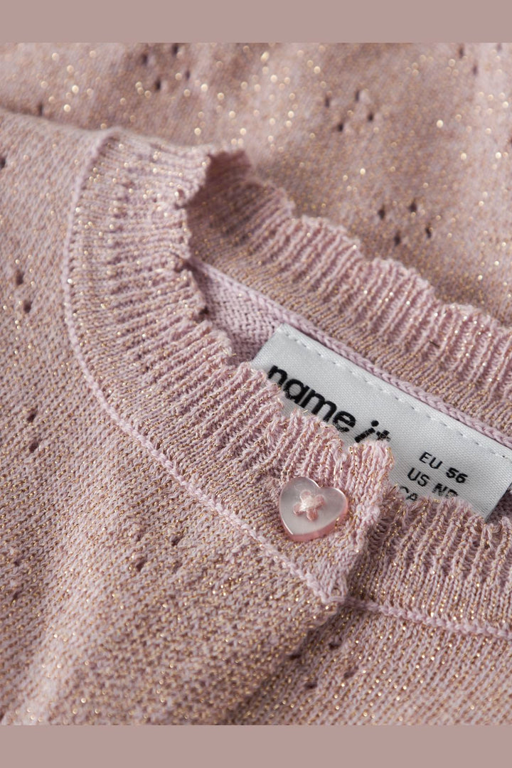 Name It - Nbfrolia Ls Knit Card - 4874517 Keepsake Lilac