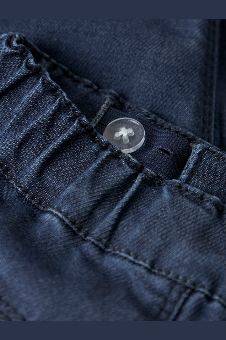 Name It - Nbfrose Shaped  Emb Jeans 5321-Yb H - 4872342 Dark Blue Denim Flower Emb