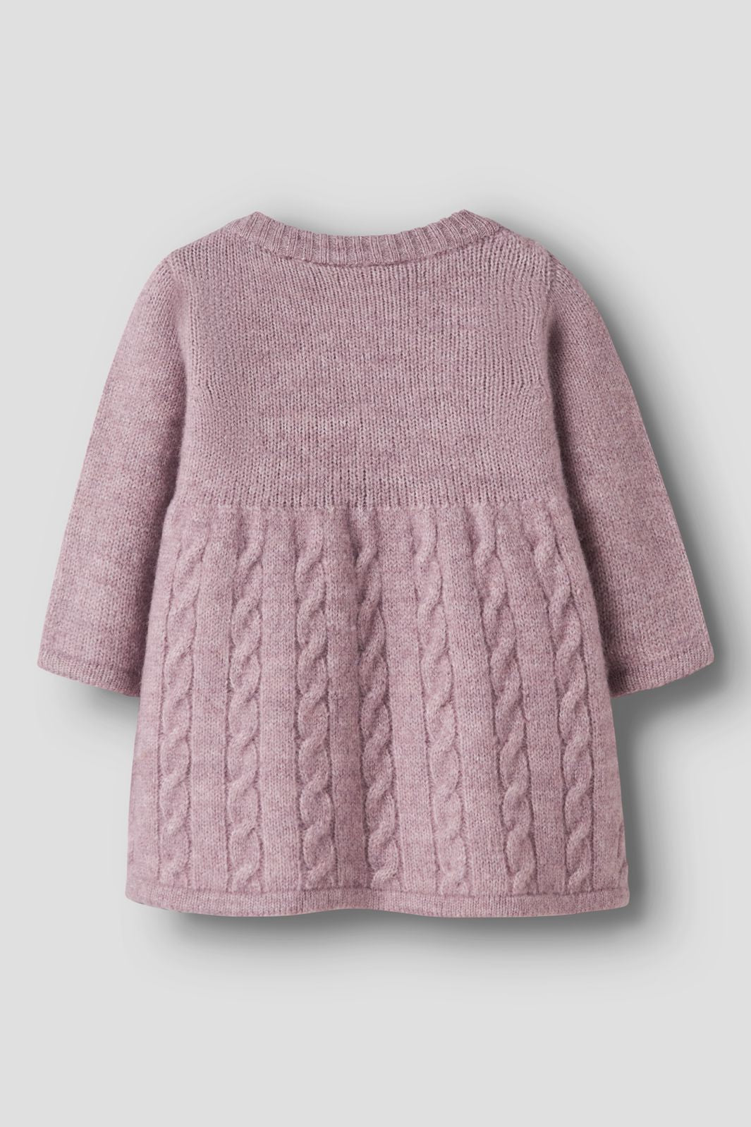 Name It - Nbfrosely Ls Knit Dress - 5115929 Mauve Shadows
