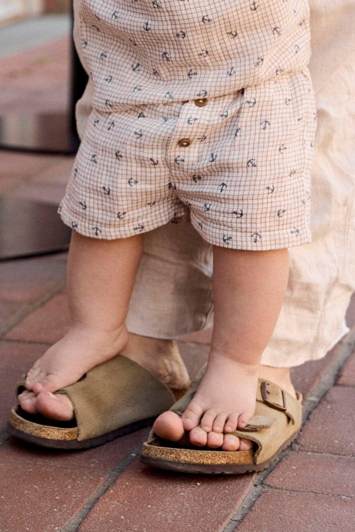 Name It - Nbmfront Shorts - 4974872 Cloud Dancer Anchor