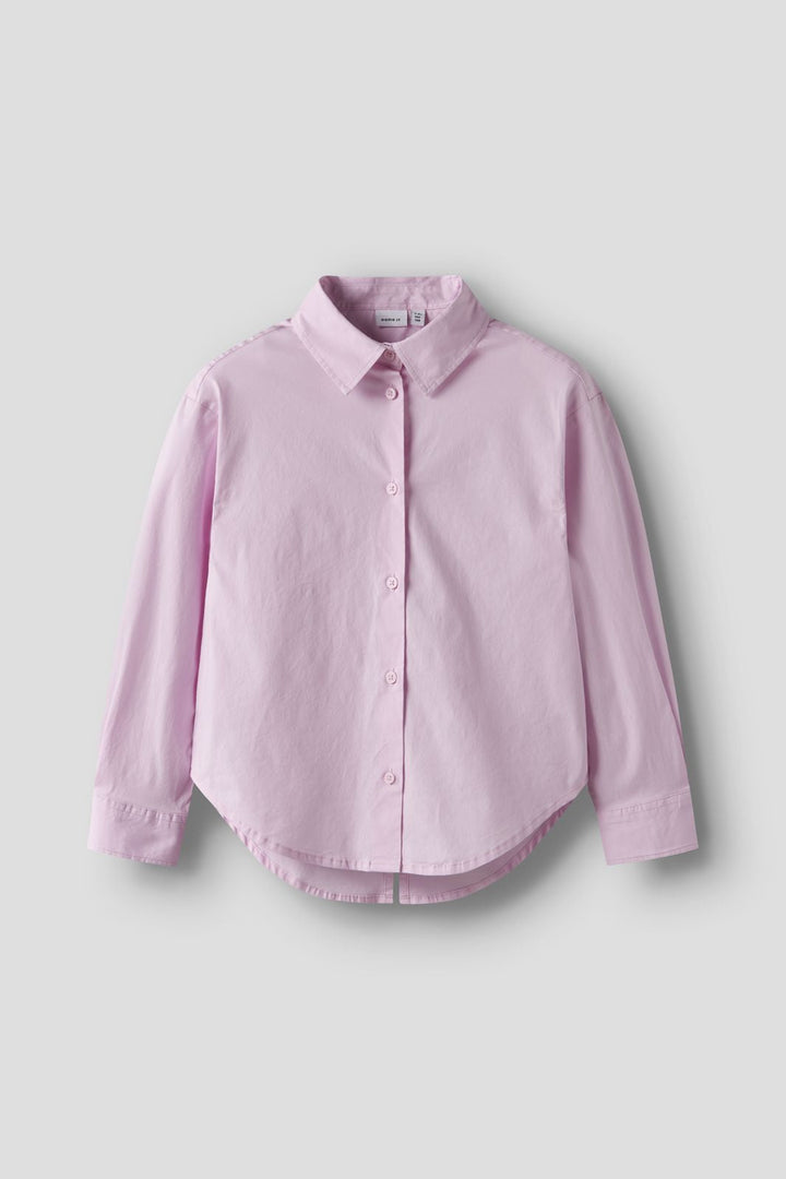 Name It - Nkfbinette Ls Rlx Shirt - 4930443 Pirouette