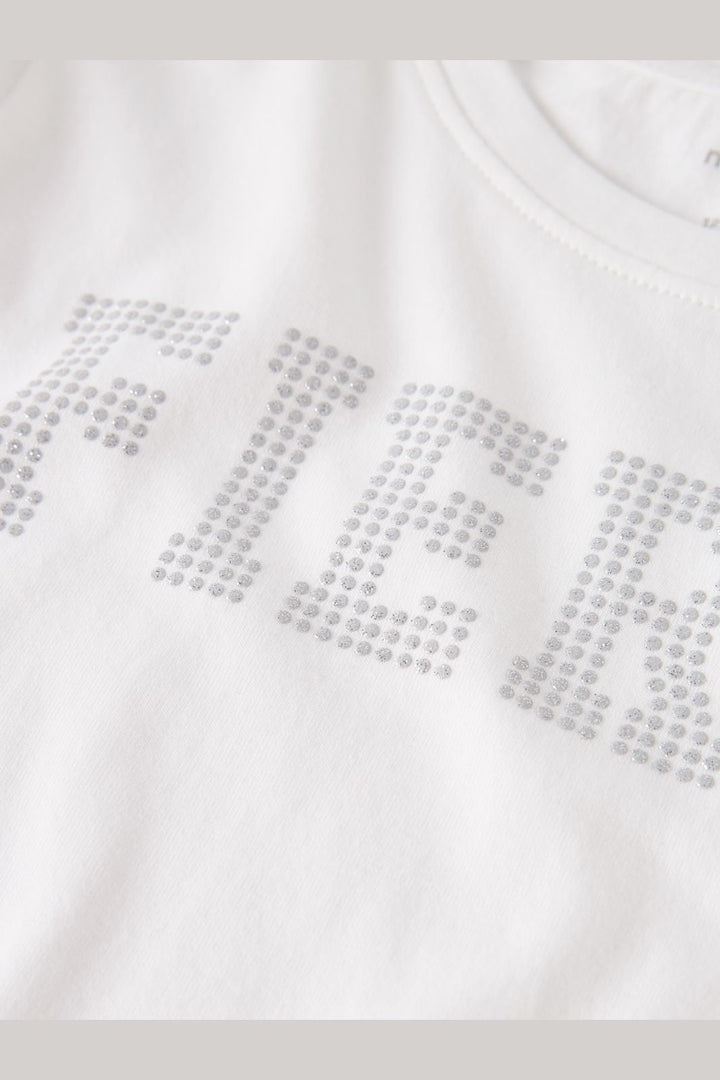 Name It - Nkfoula Ls Top - 4879788 Cloud Dancer