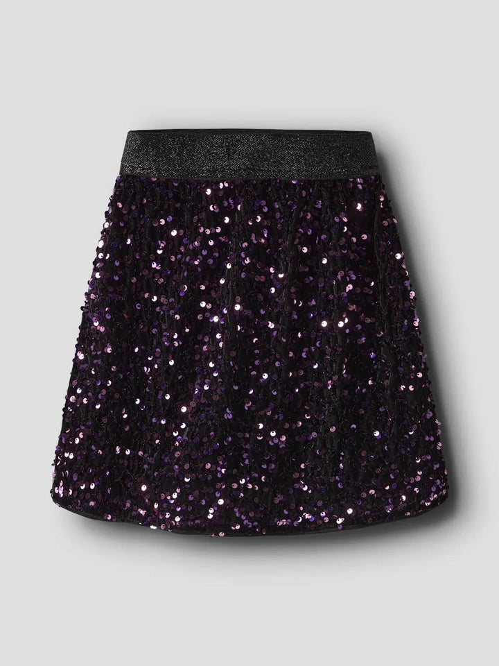 Name It - Nkfrunica Skirt - 4883507 Byzantium Nederdele 