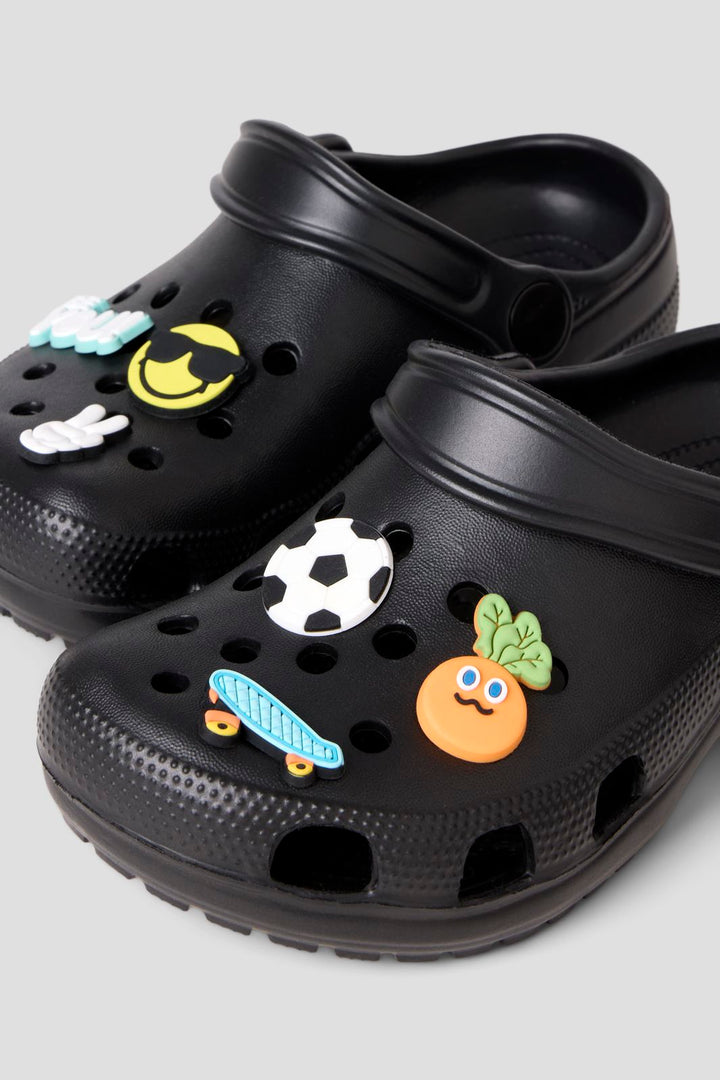 Name It - Nknfame Clogs - 5162189 Black 6 Pins Sport