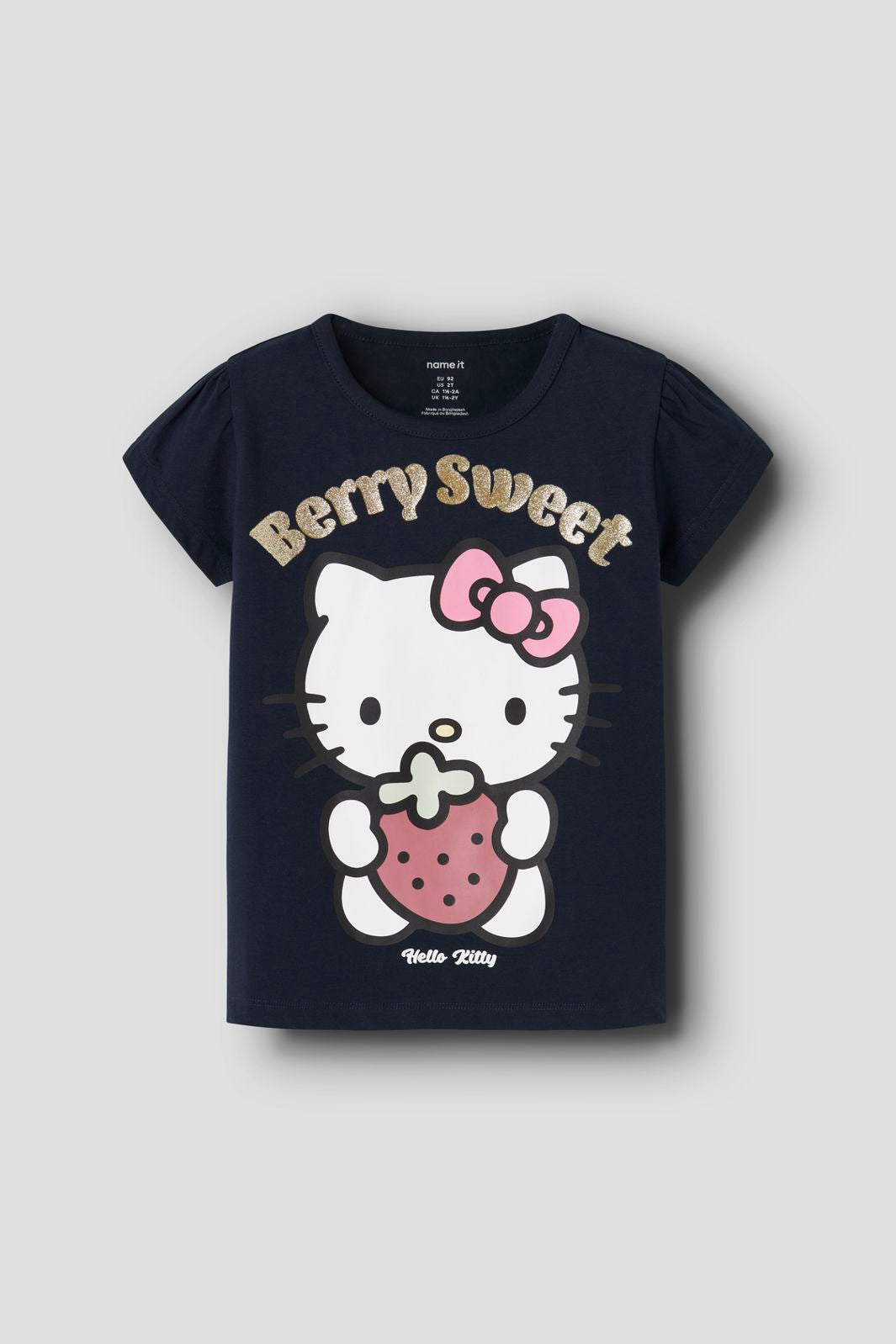 Name It - Nmfasda Hellok Ss Top Sky - 4997864 Navy Blazer