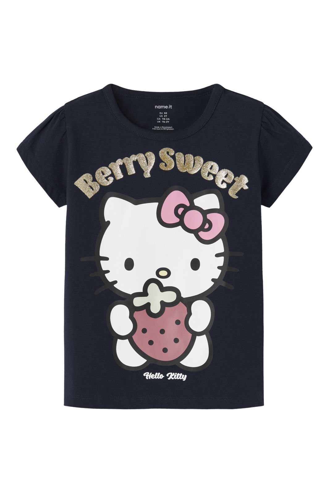 Name It - Nmfasda Hellok Ss Top Sky - 4997864 Navy Blazer