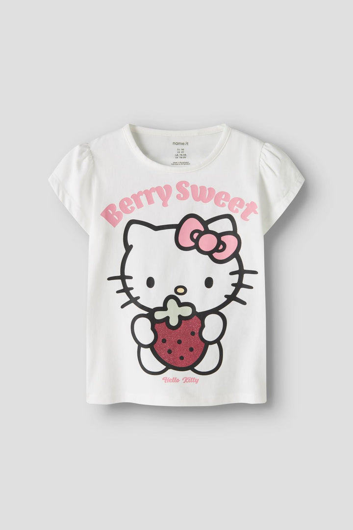 Name It - Nmfasda Hellok Ss Top Sky - 4997865 Bright White