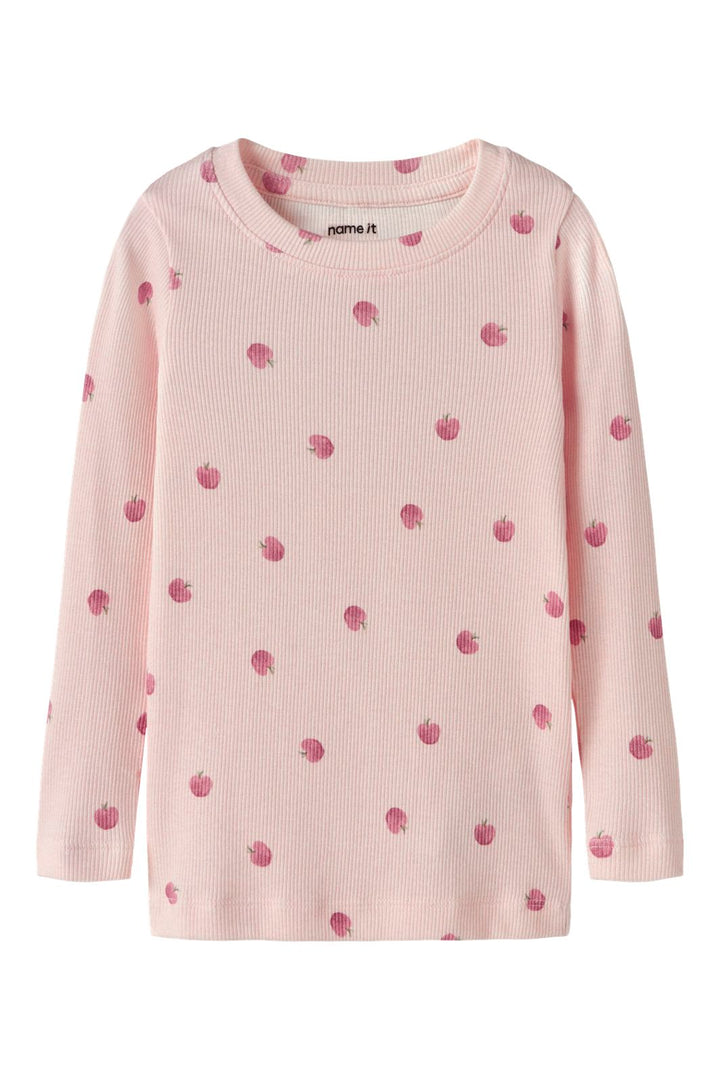 Name It - Nmffoapple Ls Top - 5039134 Cradle Pink