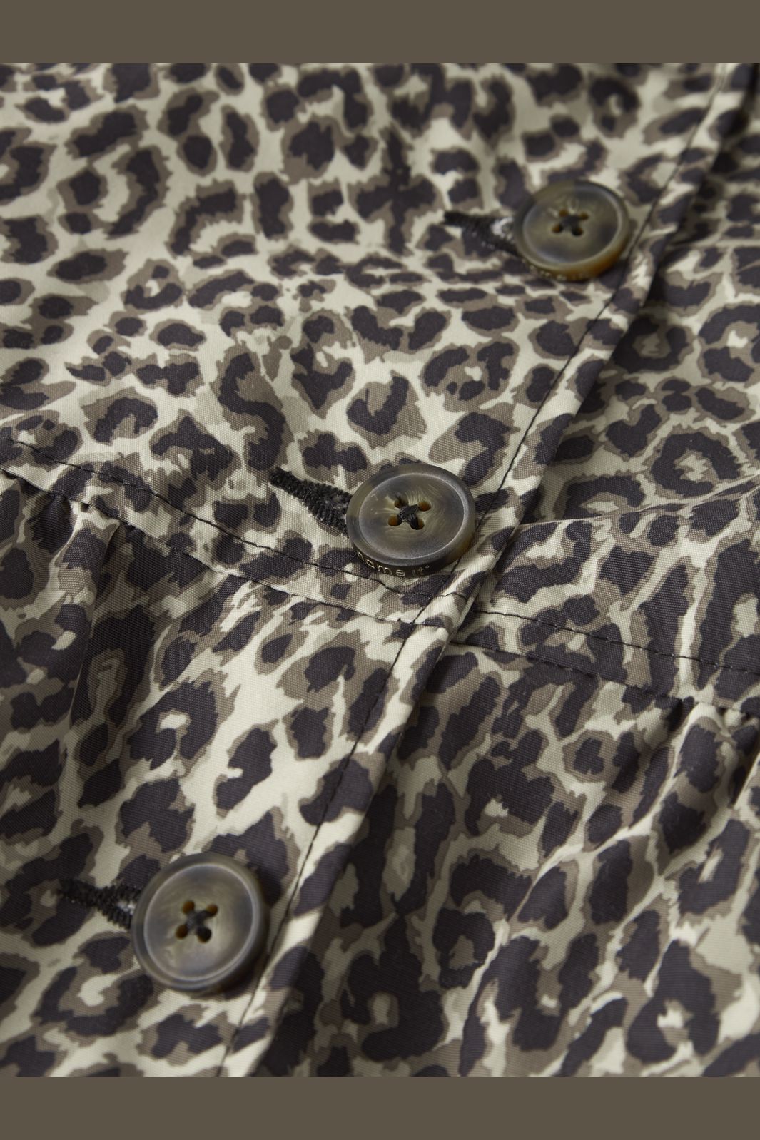 Name It - Nmfmadelin Trench Coat - 4904014 Birch